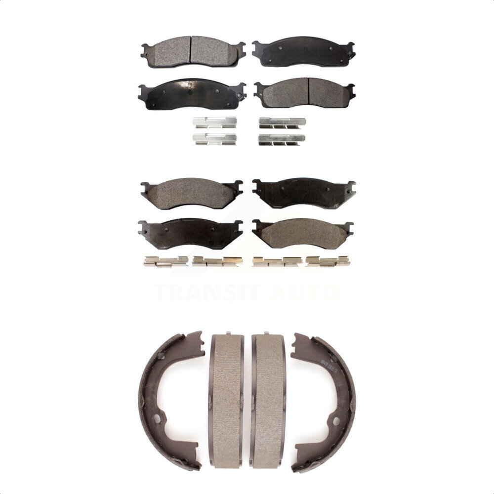 Transit Auto - KFN-100717 - Front and Rear Disc Brake Pad Kits