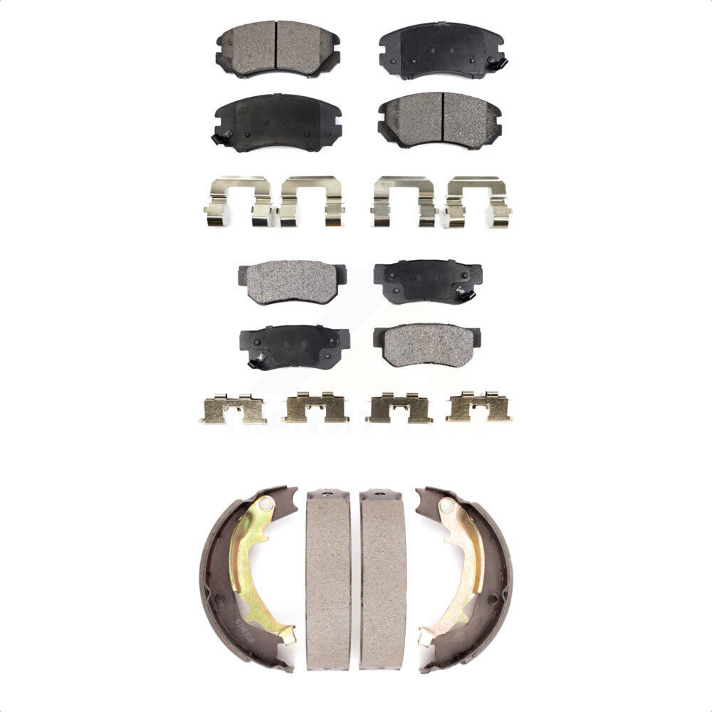 Transit Auto - KFN-100719 - Front and Rear Disc Brake Pad Kits