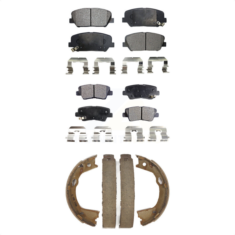 Transit Auto - KFN-100724 - Front and Rear Disc Brake Pad Kits