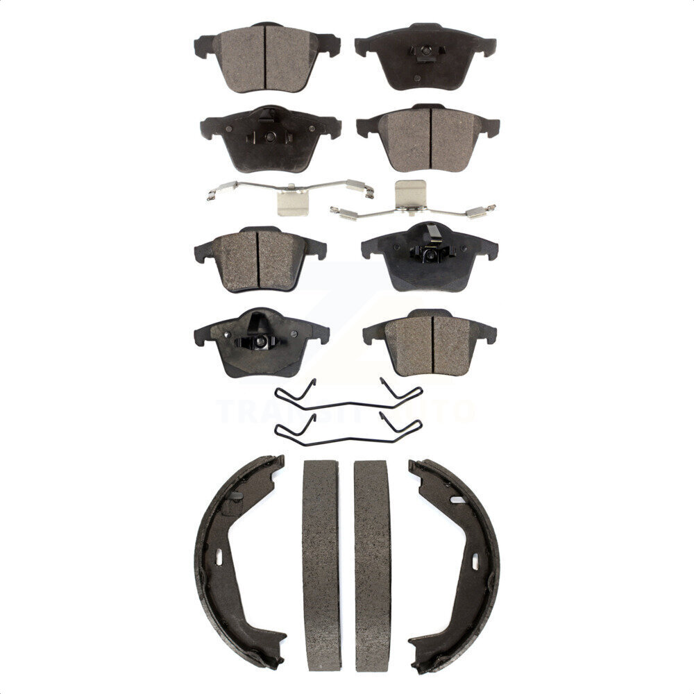 Transit Auto - KFN-100727 - Front and Rear Disc Brake Pad Kits