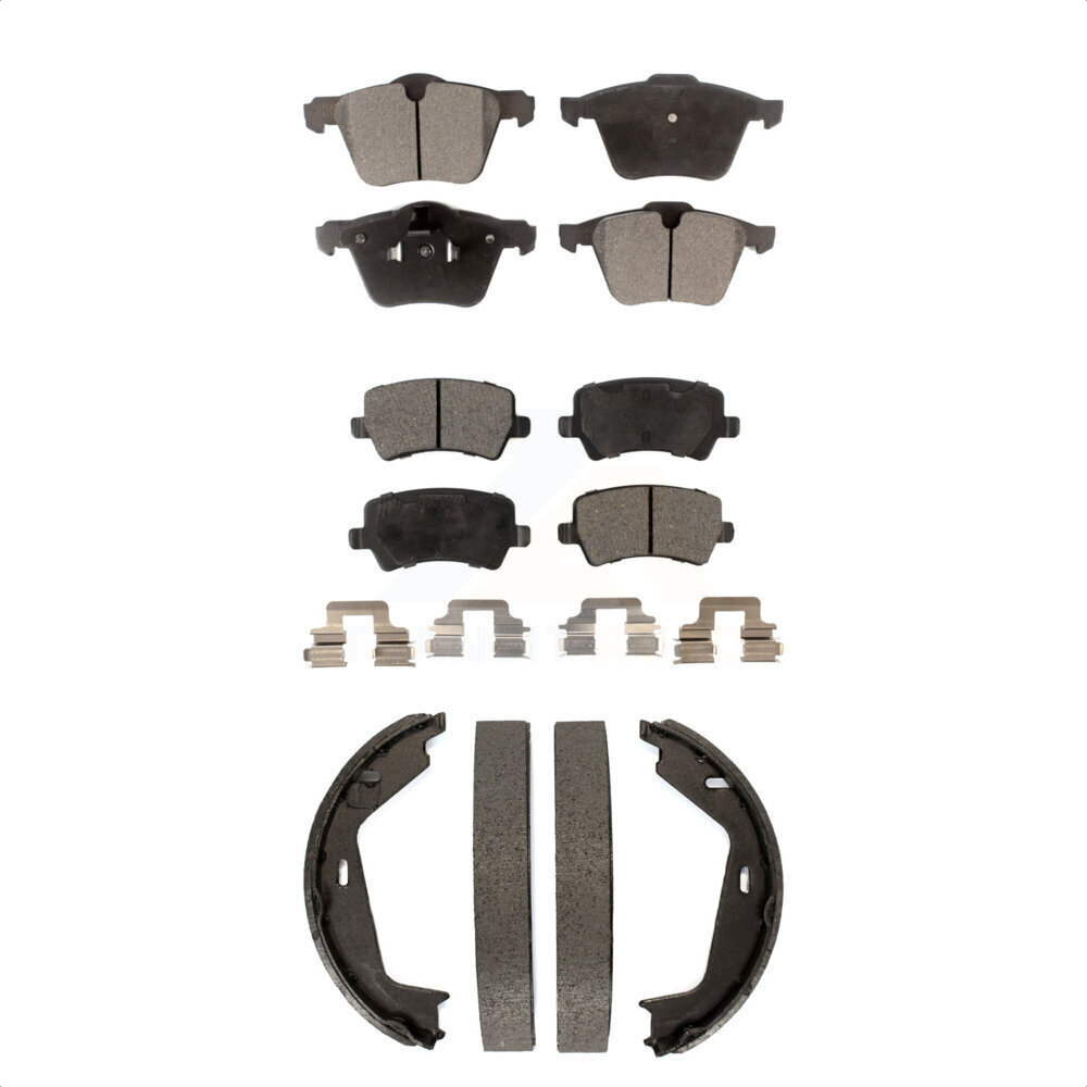 Transit Auto - KFN-100731 - Front and Rear Disc Brake Pad Kits