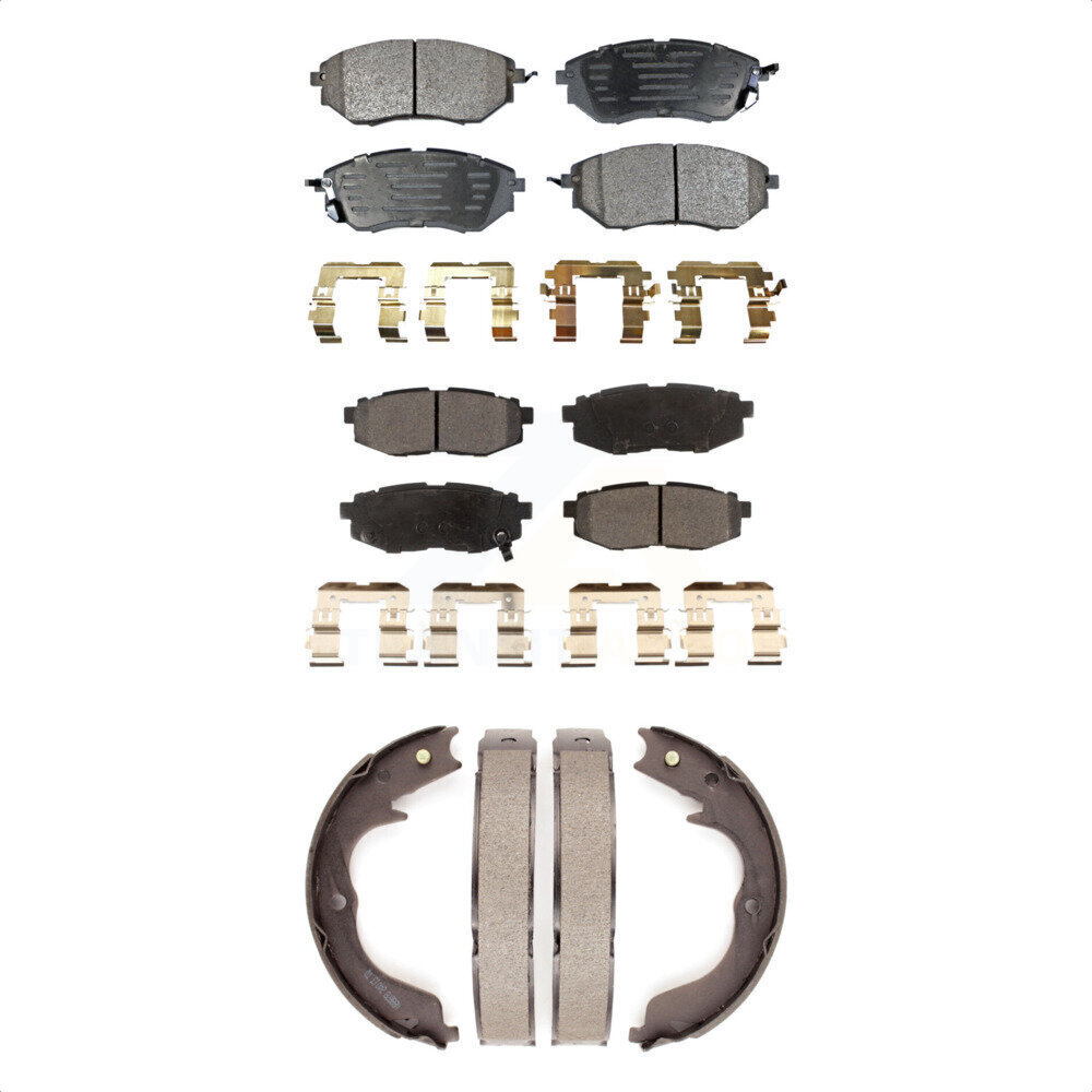 Transit Auto - KFN-100735 - Front and Rear Disc Brake Pad Kits