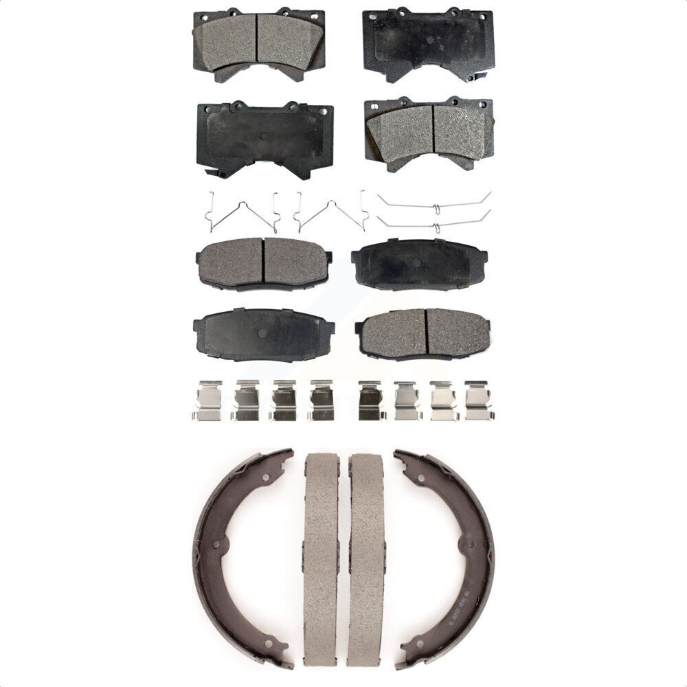 Transit Auto - KFN-100742 - Front and Rear Disc Brake Pad Kits