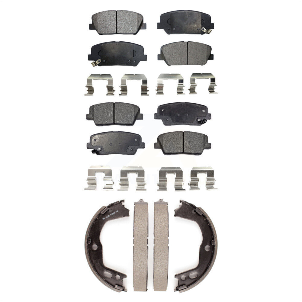 Transit Auto - KFN-100745 - Front and Rear Disc Brake Pad Kits