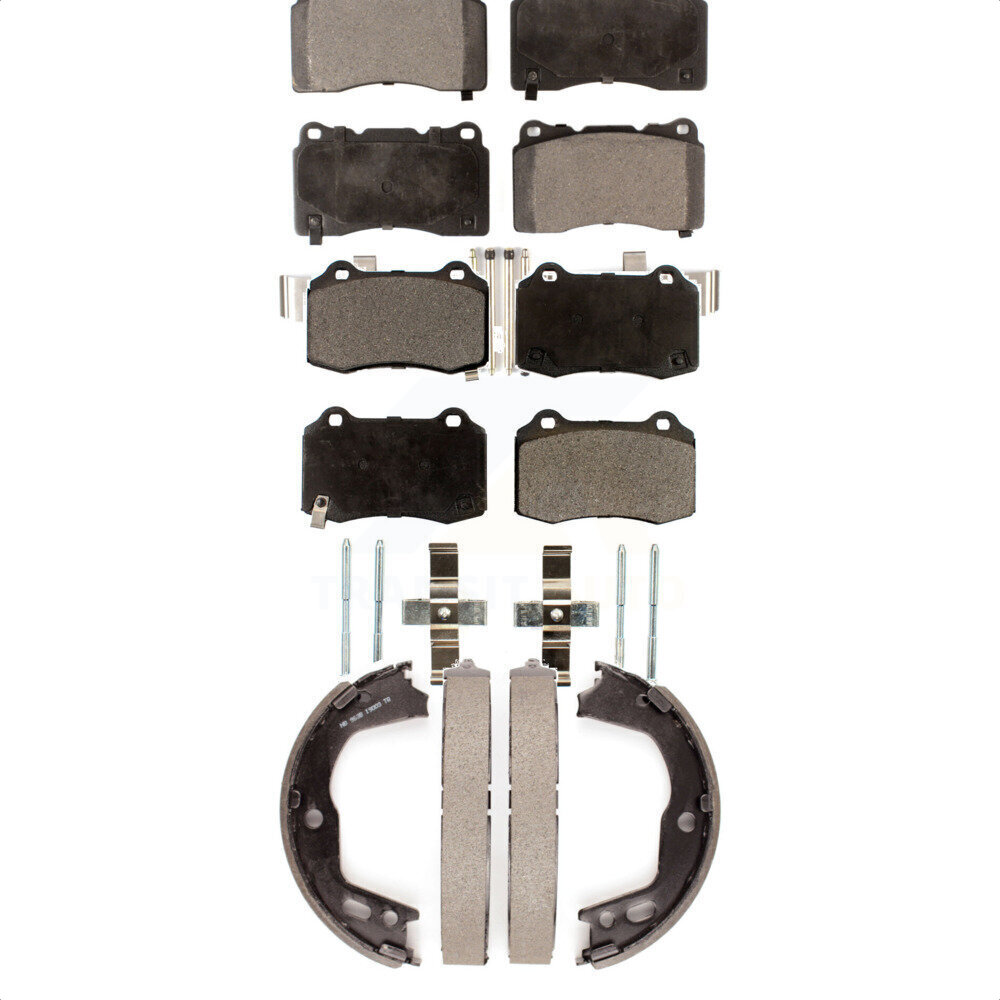 Transit Auto - KFN-100746 - Front and Rear Disc Brake Pad Kits