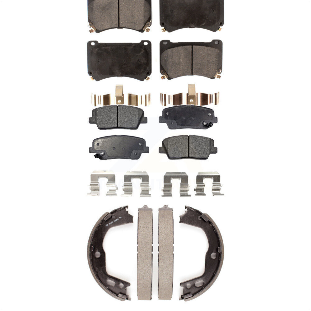 Transit Auto - KFN-100749 - Front and Rear Disc Brake Pad Kits