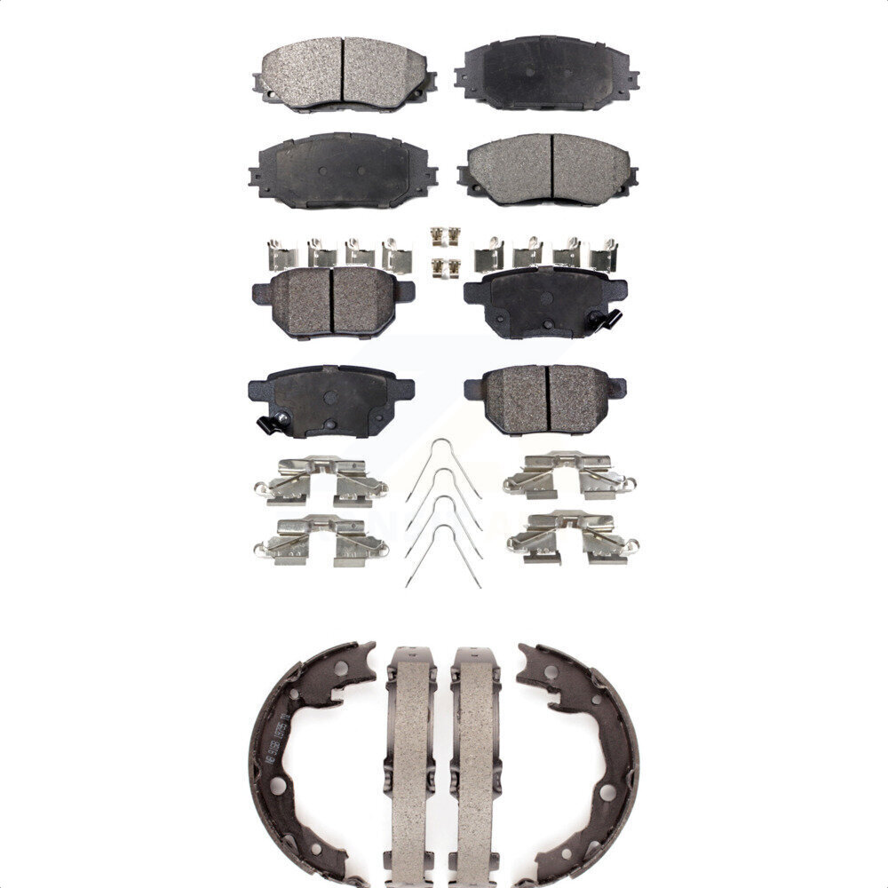 Transit Auto - KFN-100751 - Front and Rear Disc Brake Pad Kits