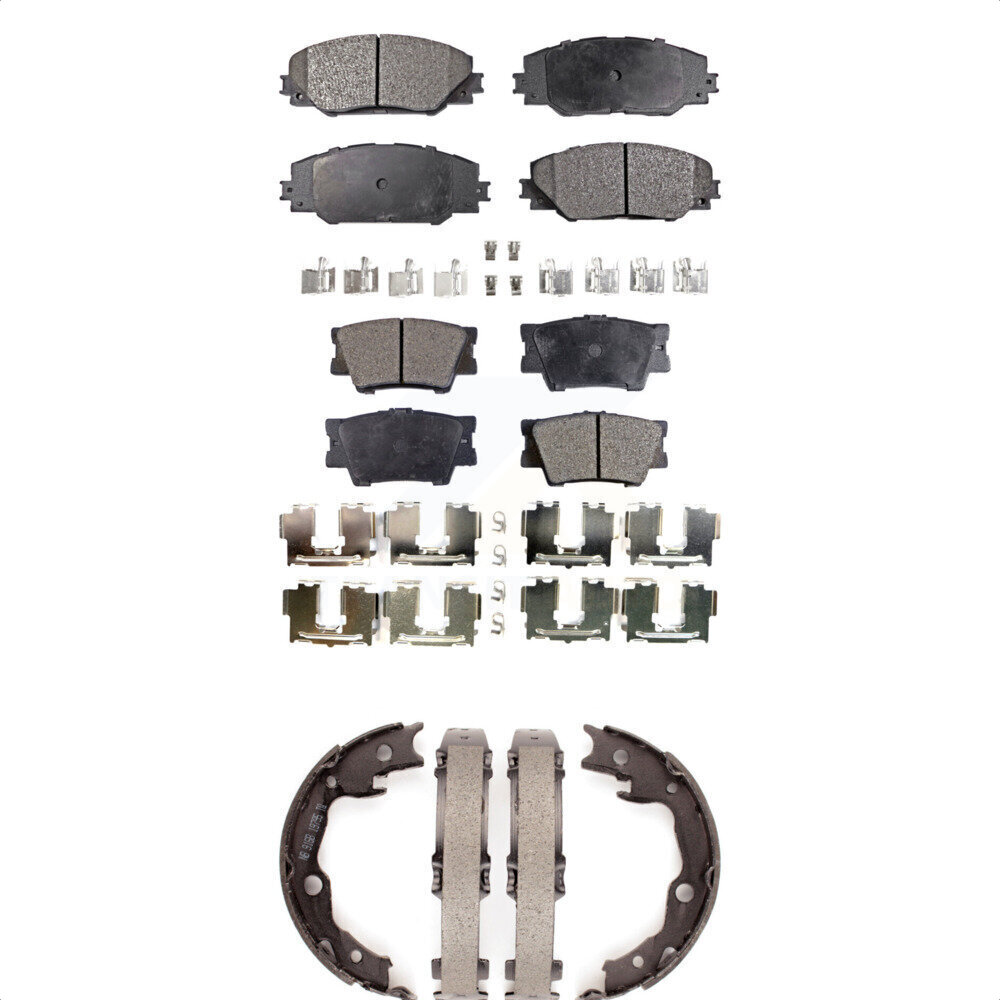 Transit Auto - KFN-100752 - Front and Rear Disc Brake Pad Kits