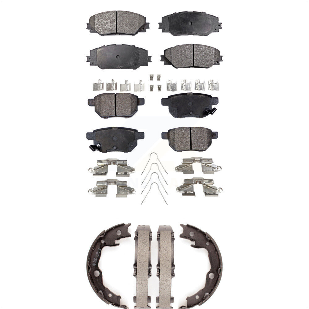 Transit Auto - KFN-100753 - Front and Rear Disc Brake Pad Kits