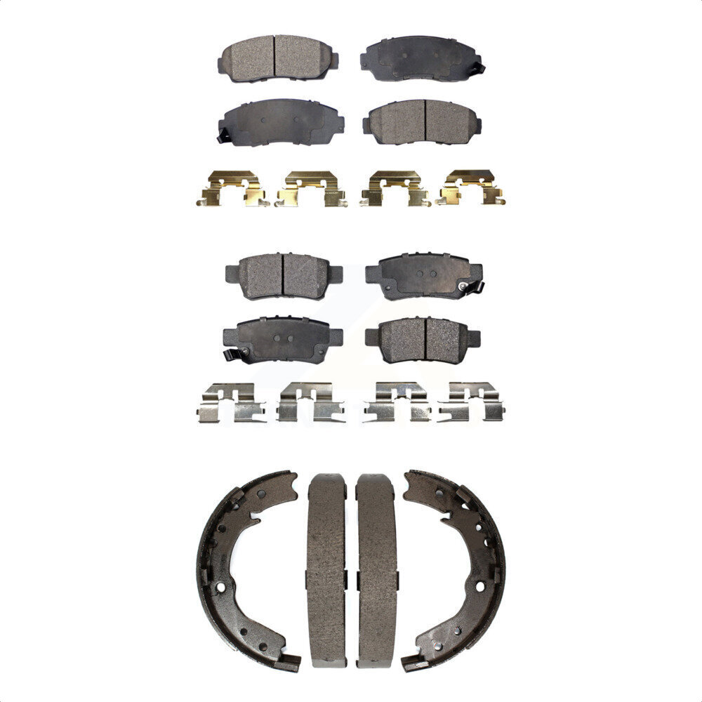 Transit Auto - KFN-100767 - Front and Rear Disc Brake Pad Kits