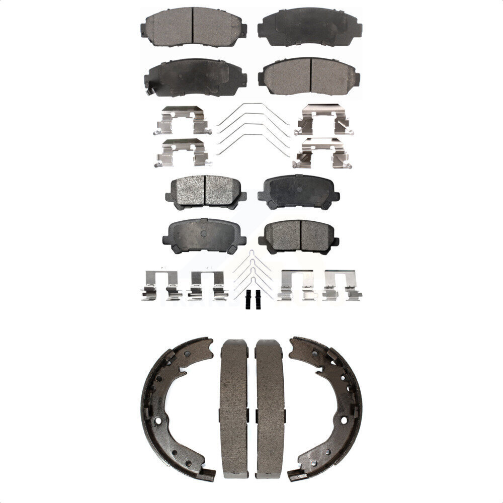 Transit Auto - KFN-100768 - Front and Rear Disc Brake Pad Kits