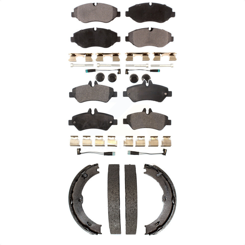 Transit Auto - KFN-100769 - Front and Rear Disc Brake Pad Kits
