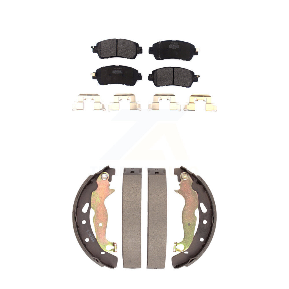 Transit Auto - KFN-100782 - Front and Rear Disc Brake Pad Kits