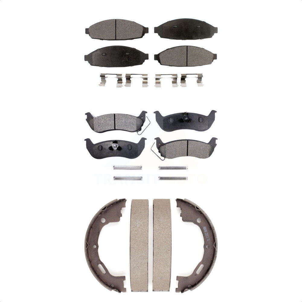 Transit Auto - KFN-100795 - Front and Rear Disc Brake Pad Kits