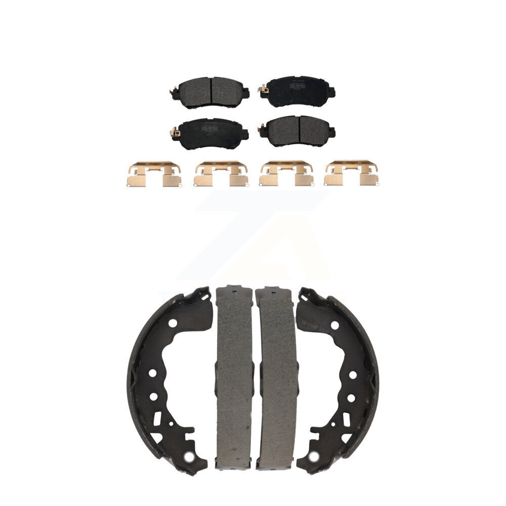 Transit Auto - KFN-100820 - Front and Rear Disc Brake Pad Kits