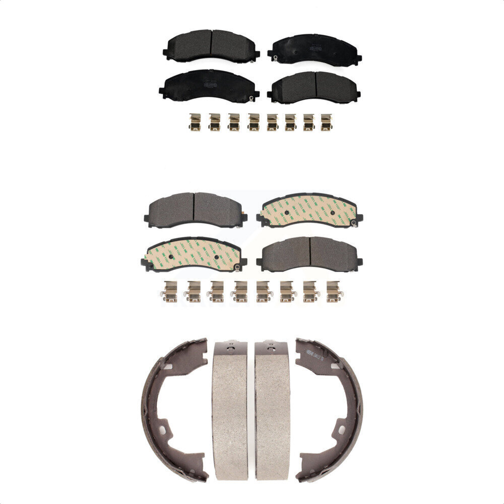 Transit Auto - KFN-100827 - Front and Rear Disc Brake Pad Kits