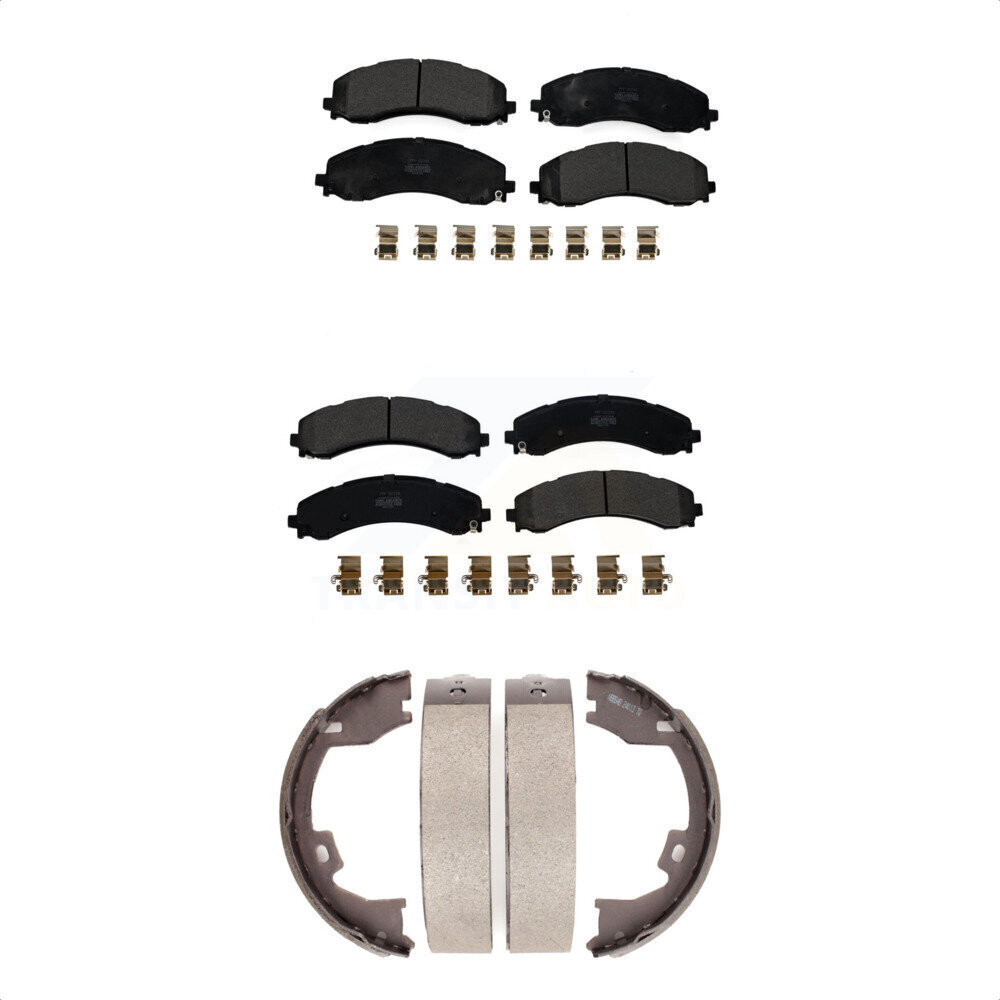 Transit Auto - KFN-100828 - Front and Rear Disc Brake Pad Kits