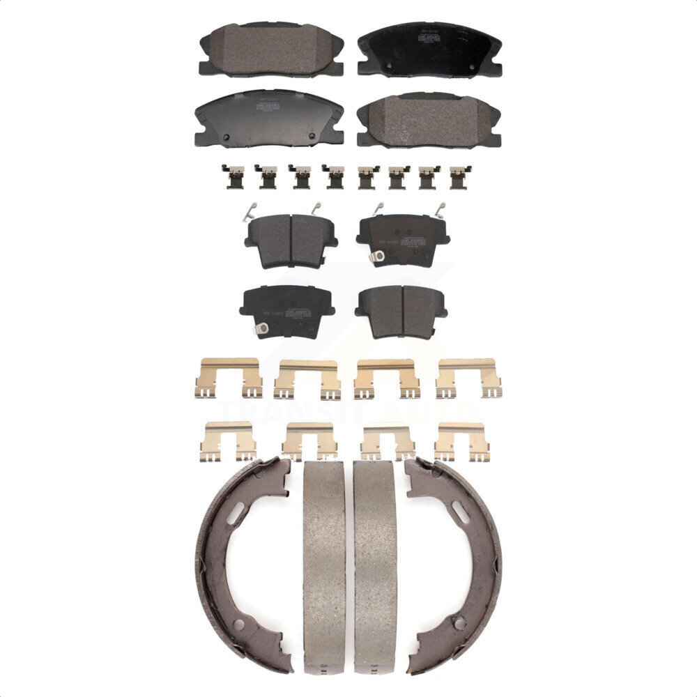 Transit Auto - KFN-100834 - Front and Rear Disc Brake Pad Kits