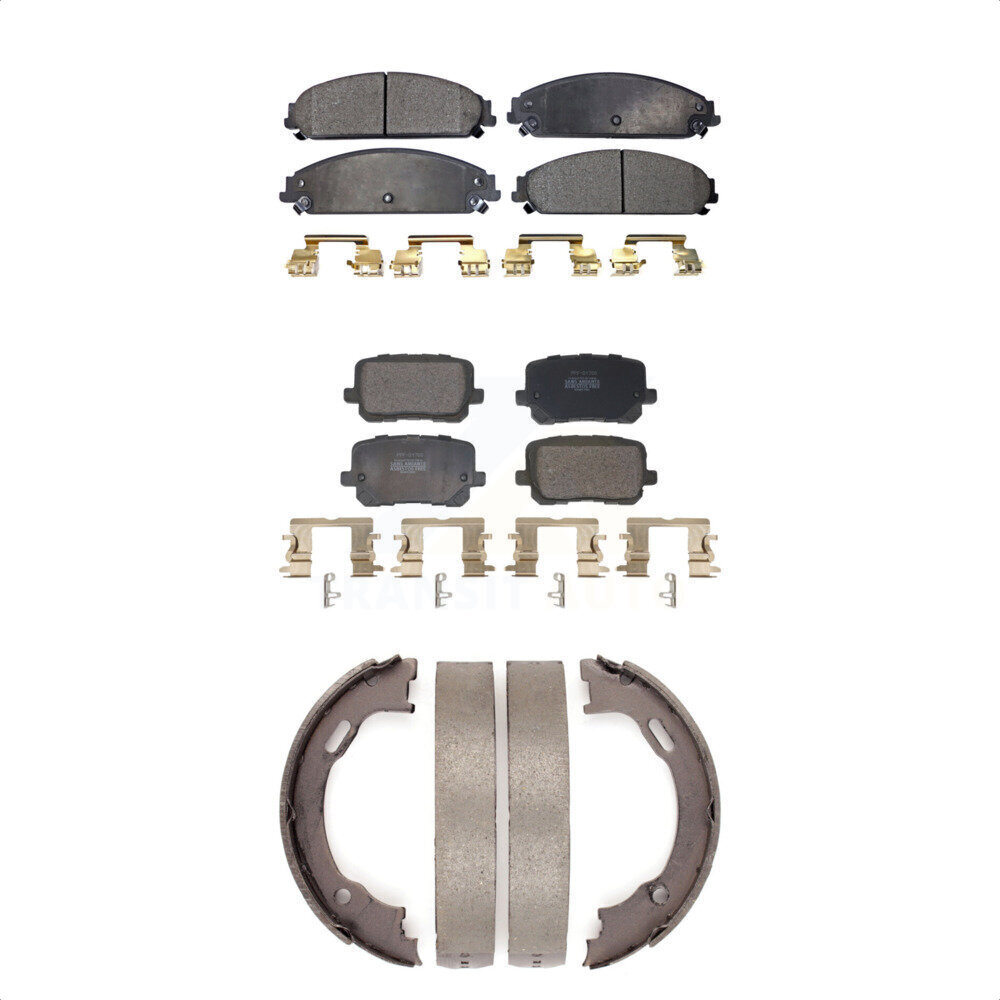 Transit Auto - KFN-100837 - Front and Rear Disc Brake Pad Kits