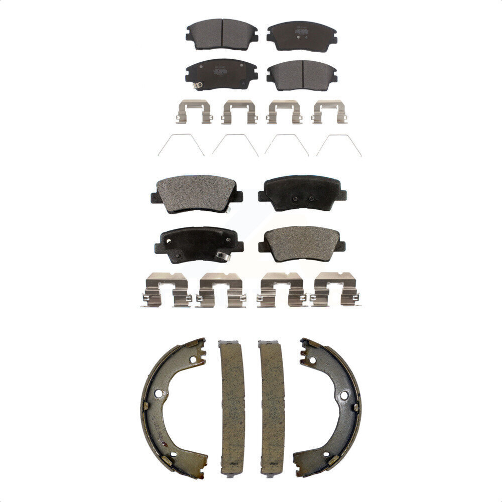 Transit Auto - KFN-100843 - Front and Rear Disc Brake Pad Kits
