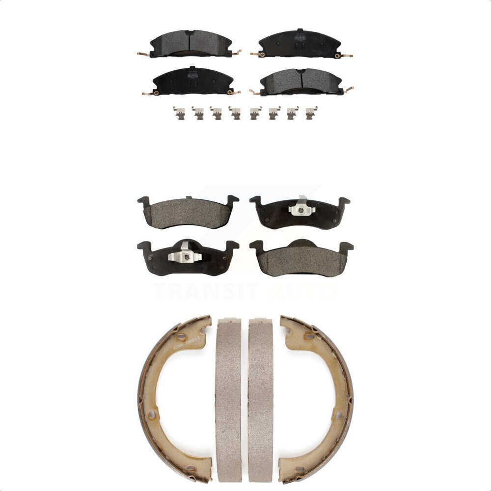 Transit Auto - KFN-100847 - Front and Rear Disc Brake Pad Kits