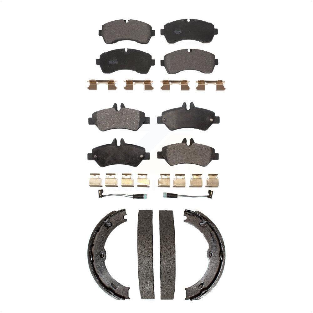 Transit Auto - KFN-100848 - Front and Rear Disc Brake Pad Kits