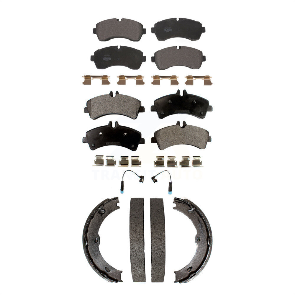 Transit Auto - KFN-100849 - Front and Rear Disc Brake Pad Kits