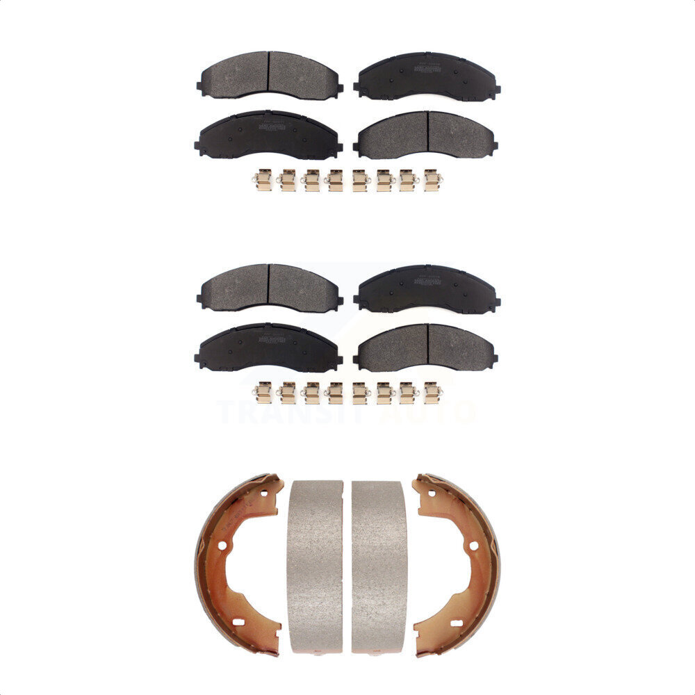 Transit Auto - KFN-100850 - Front and Rear Disc Brake Pad Kits