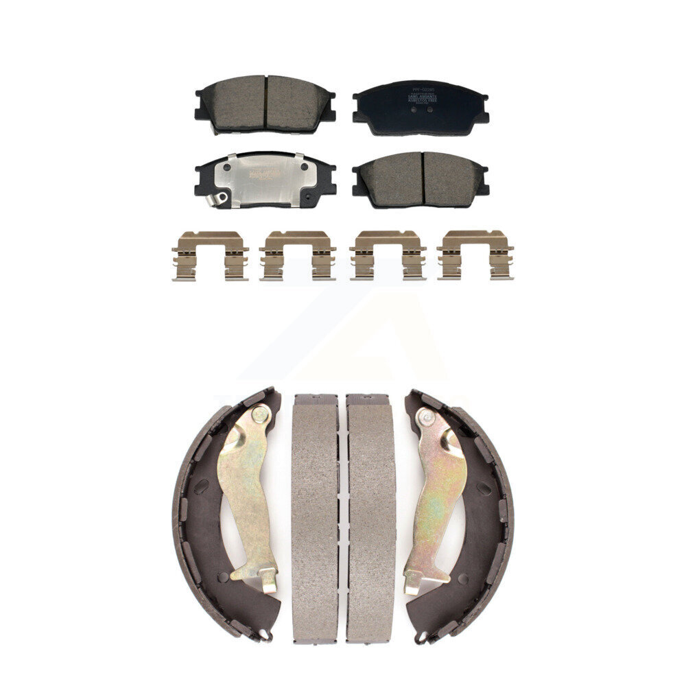 Transit Auto - KFN-100857 - Front and Rear Disc Brake Pad Kits