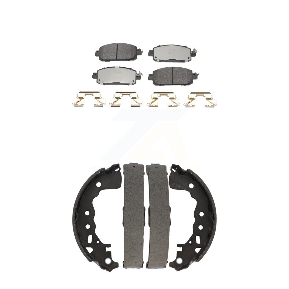 Transit Auto - KFN-100858 - Front and Rear Disc Brake Pad Kits