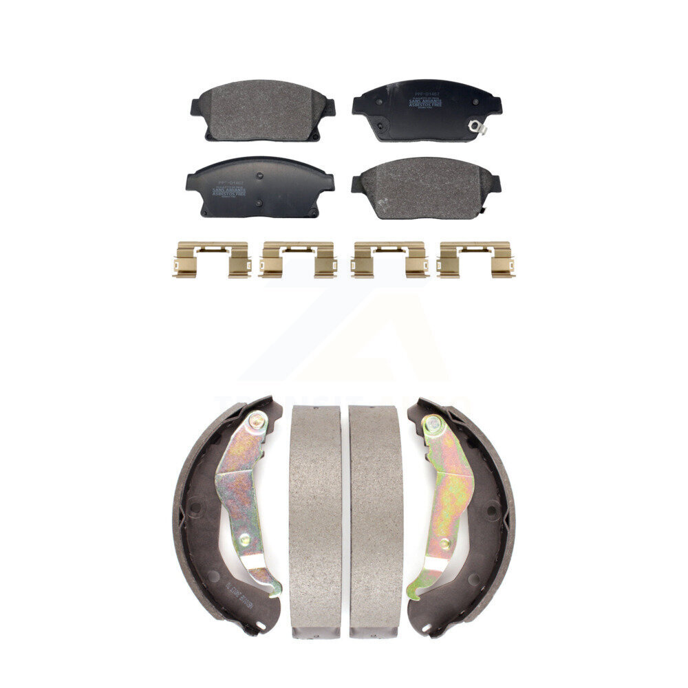 Transit Auto - KFN-100859 - Front and Rear Disc Brake Pad Kits