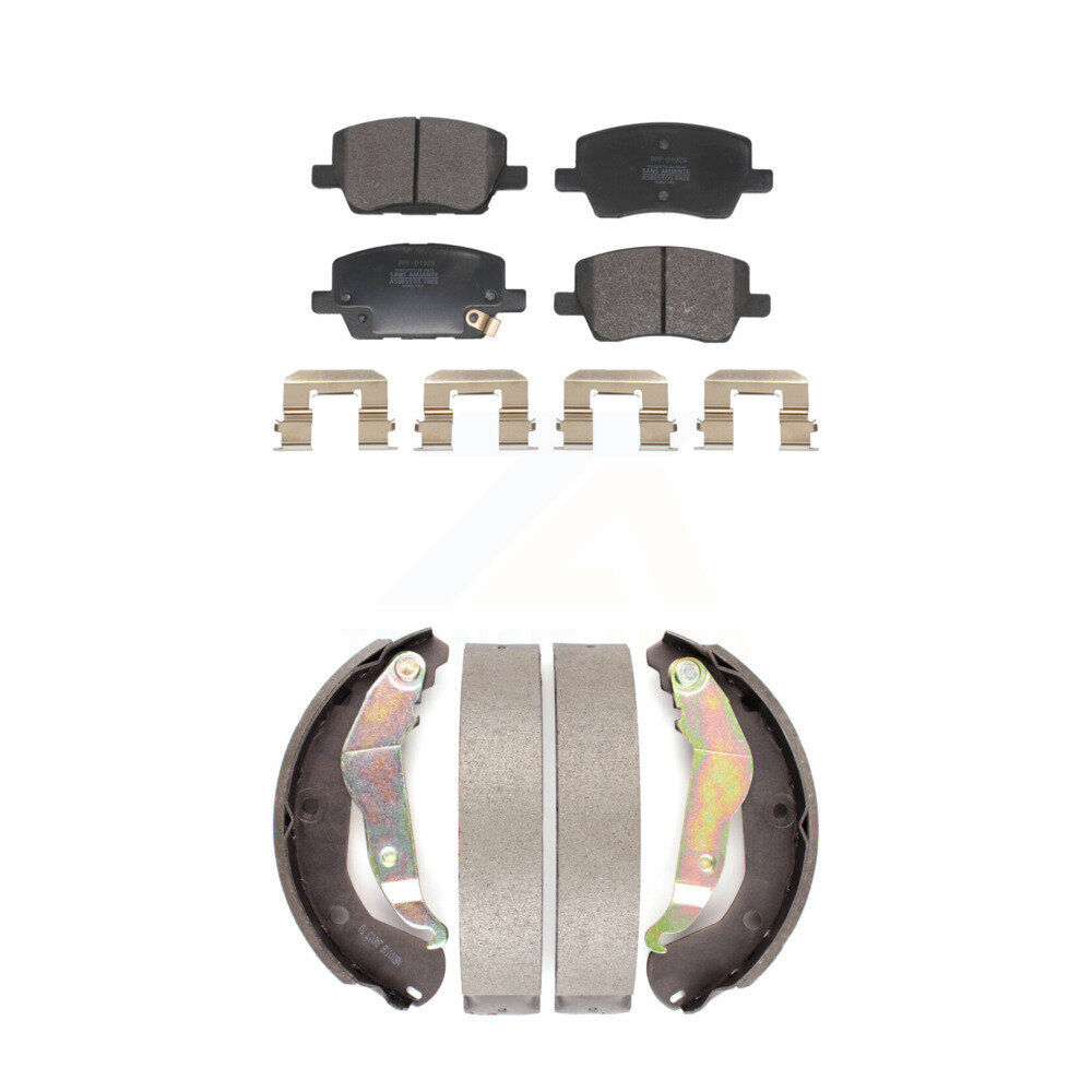 Transit Auto - KFN-100860 - Front and Rear Disc Brake Pad Kits