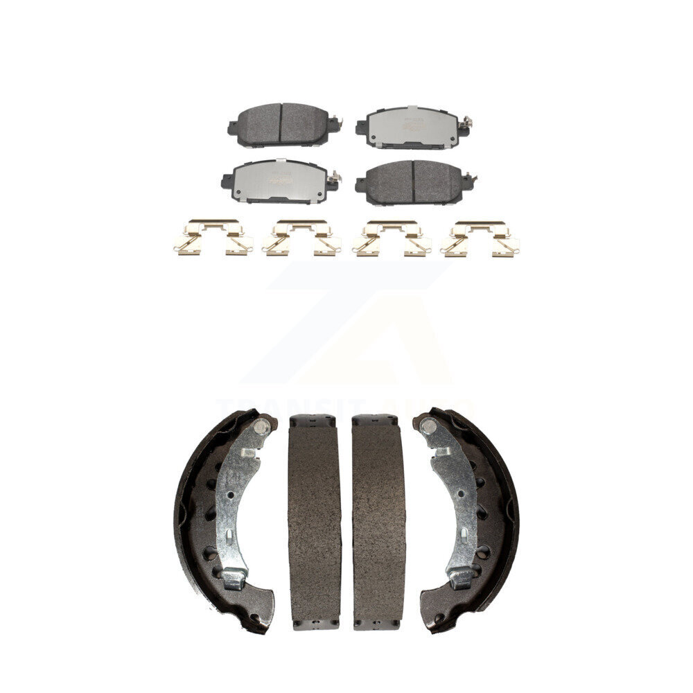 Transit Auto - KFN-100862 - Front and Rear Disc Brake Pad Kits