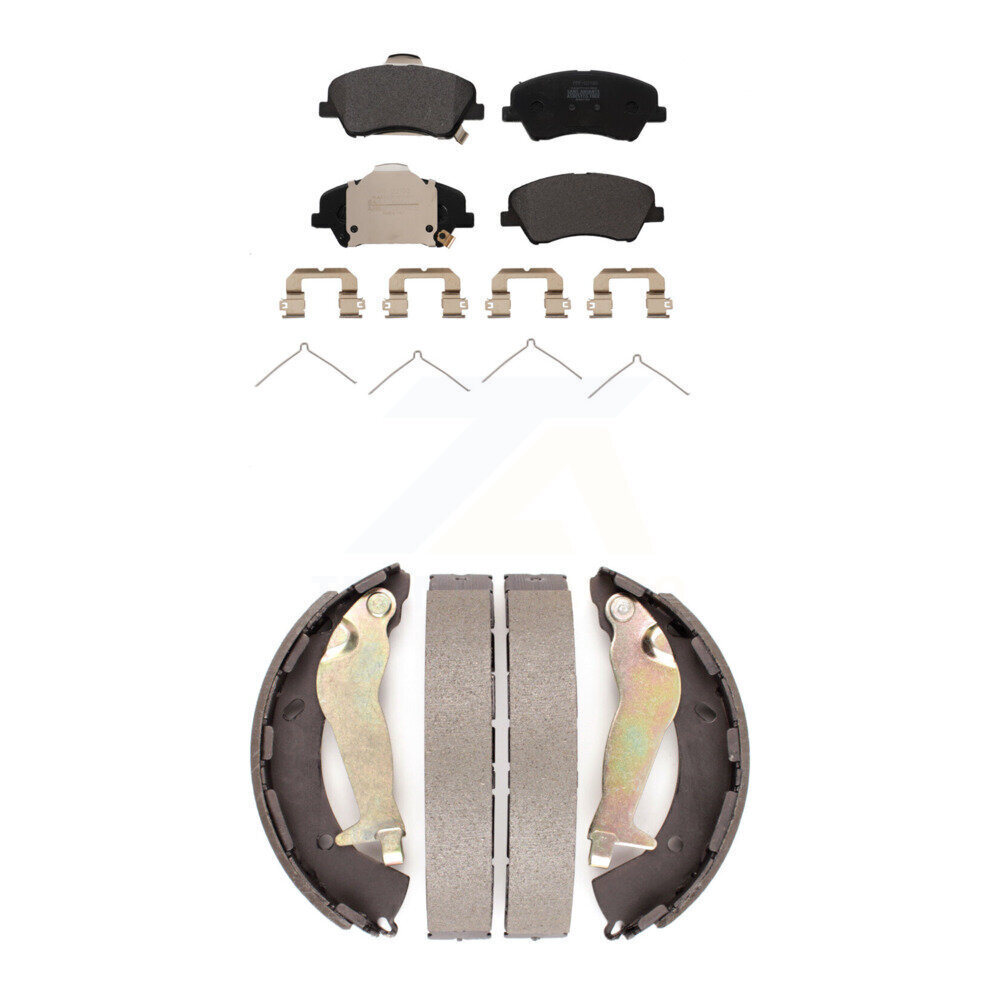 Transit Auto - KFN-100863 - Front and Rear Disc Brake Pad Kits