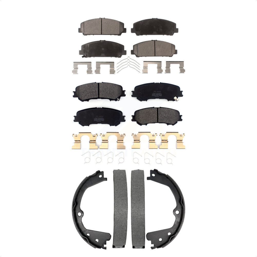 Transit Auto - KFN-100864 - Front and Rear Disc Brake Pad Kits