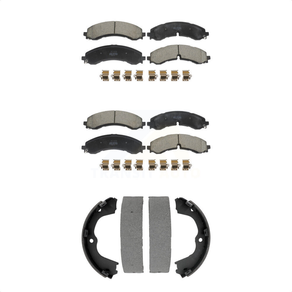 Transit Auto - KFN-100865 - Front and Rear Disc Brake Pad Kits