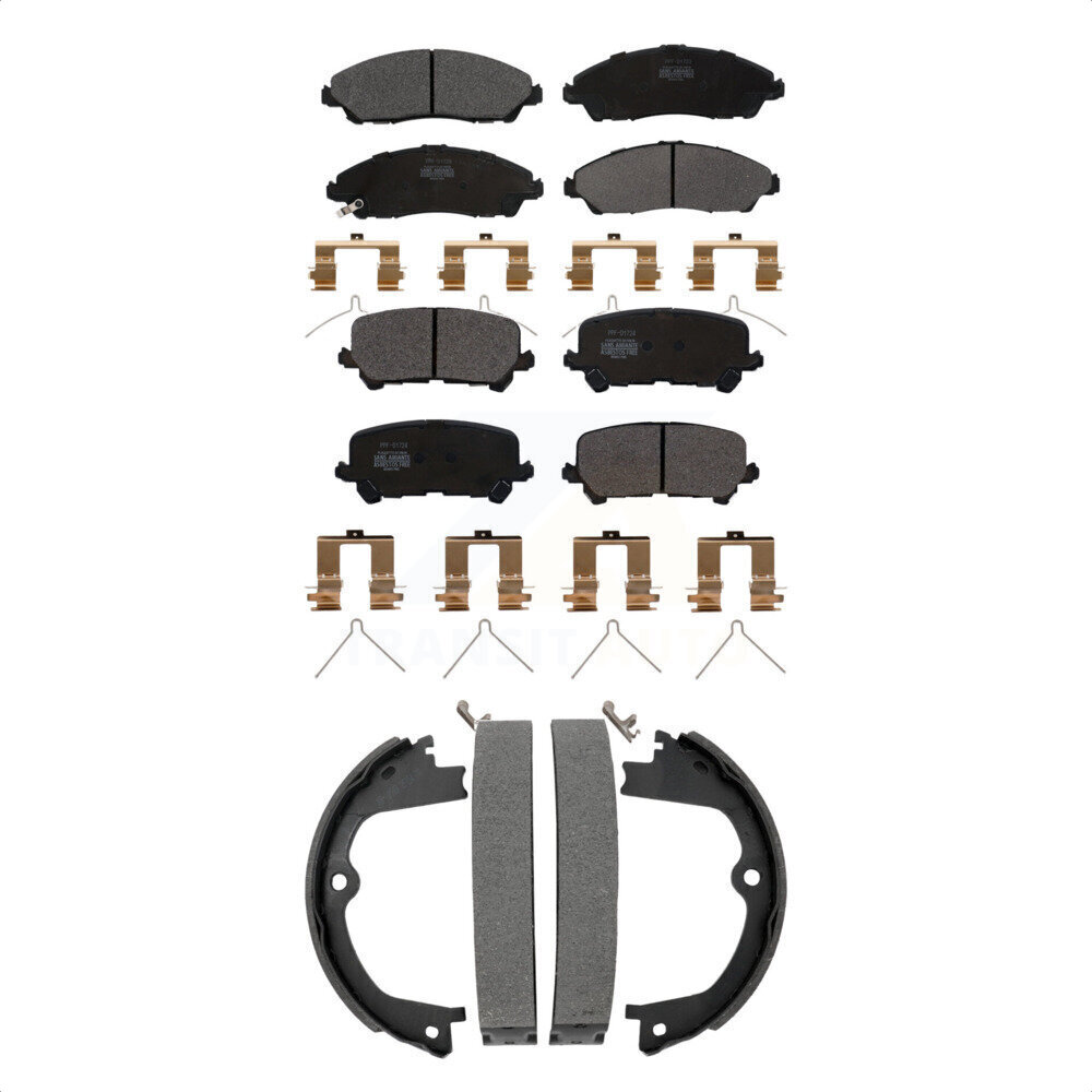 Transit Auto - KFN-100873 - Front and Rear Disc Brake Pad Kits