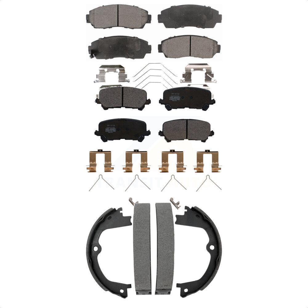 Transit Auto - KFN-100874 - Front and Rear Disc Brake Pad Kits