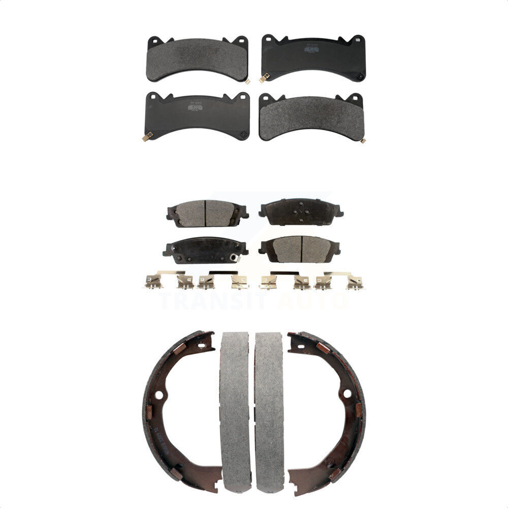 Transit Auto - KFN-100875 - Front and Rear Disc Brake Pad Kits