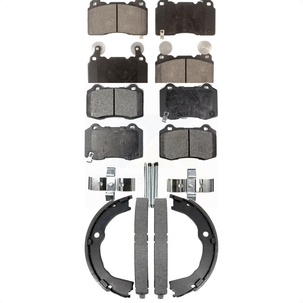 Transit Auto - KFN-100876 - Front and Rear Disc Brake Pad Kits