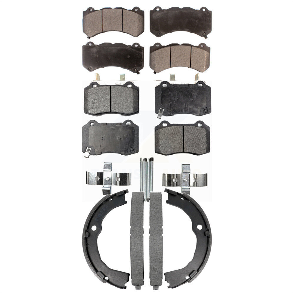 Transit Auto - KFN-100878 - Front and Rear Disc Brake Pad Kits