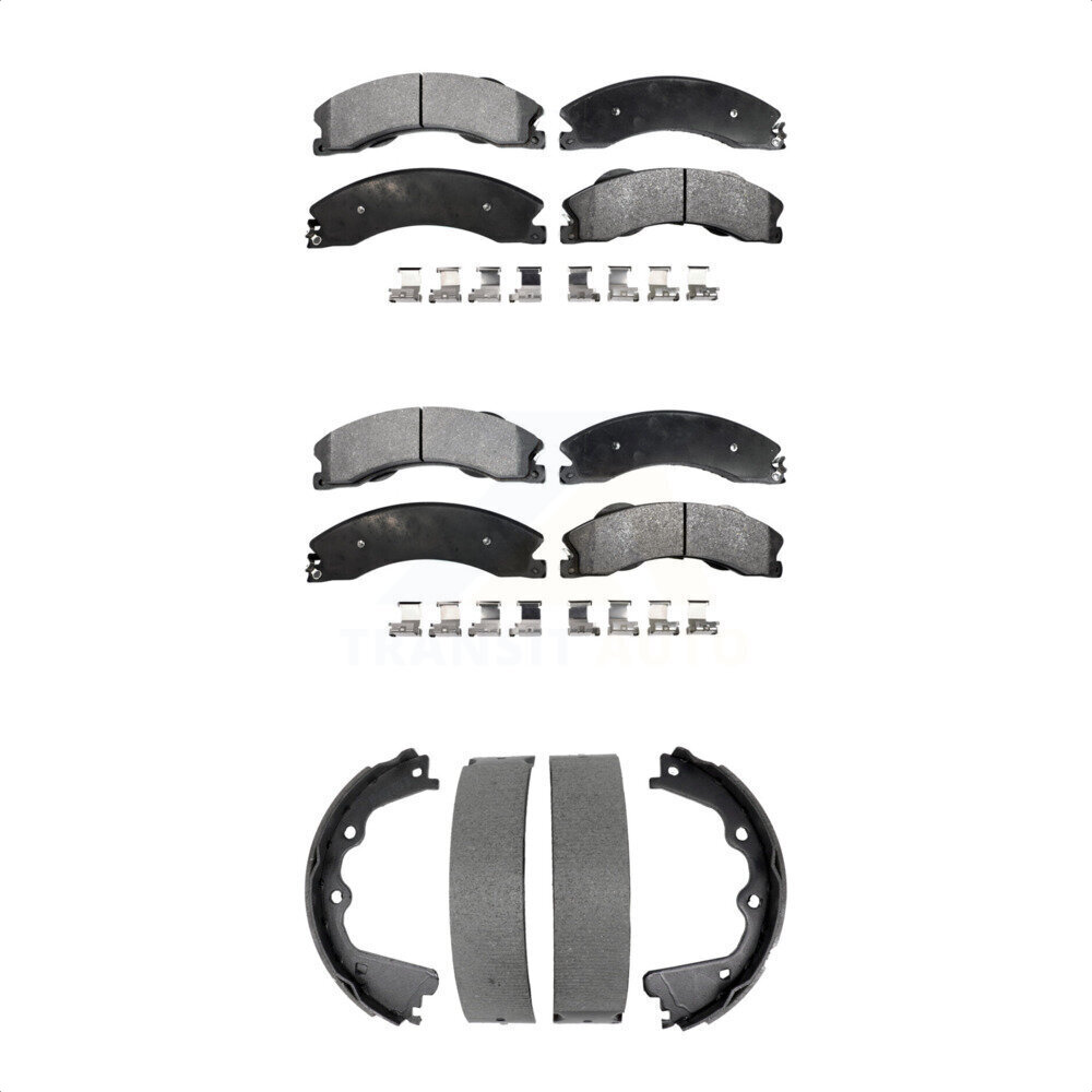 Transit Auto - KFN-100887 - Front and Rear Disc Brake Pad Kits