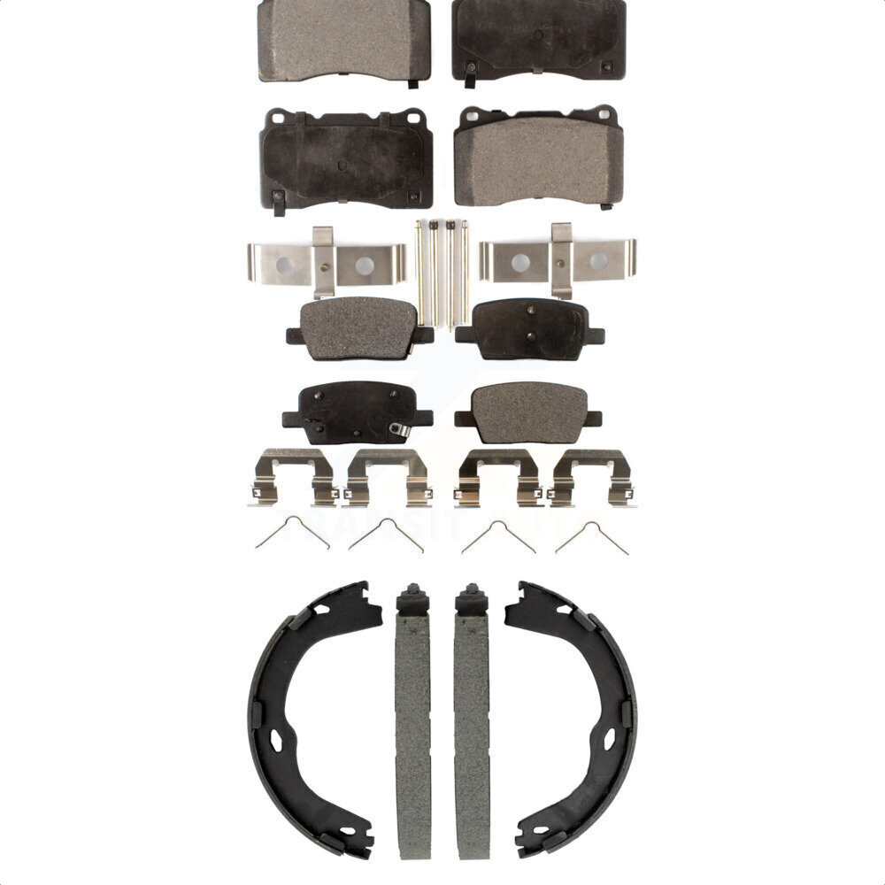 Transit Auto - KFN-100898 - Front and Rear Disc Brake Pad Kits
