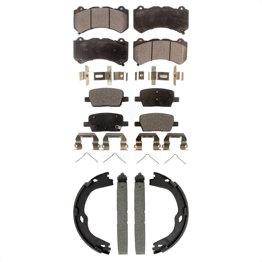 Transit Auto - KFN-100902 - Front and Rear Disc Brake Pad Kits