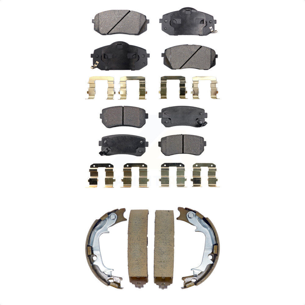 Transit Auto - KFN-100905 - Front and Rear Disc Brake Pad Kits