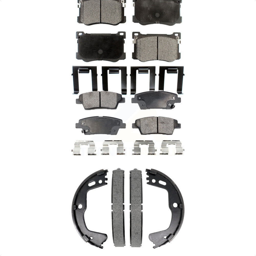 Transit Auto - KFN-100906 - Front and Rear Disc Brake Pad Kits