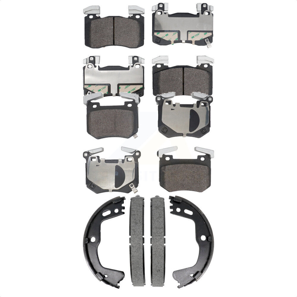 Transit Auto - KFN-100908 - Front and Rear Disc Brake Pad Kits