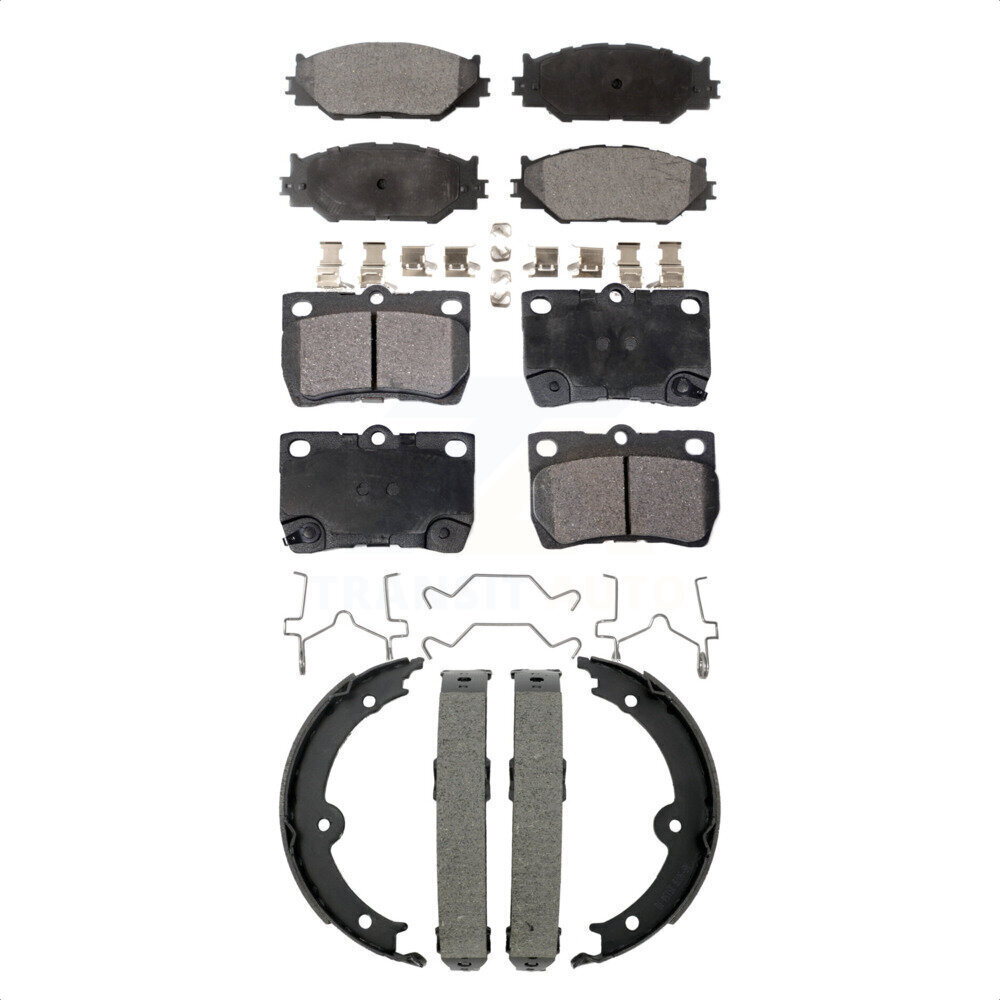 Transit Auto - KFN-100910 - Front and Rear Disc Brake Pad Kits