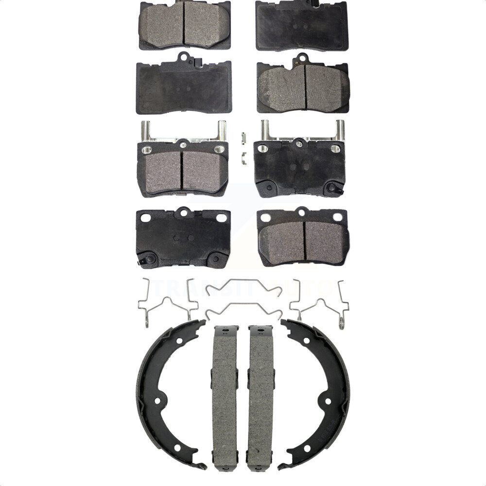 Transit Auto - KFN-100912 - Front and Rear Disc Brake Pad Kits