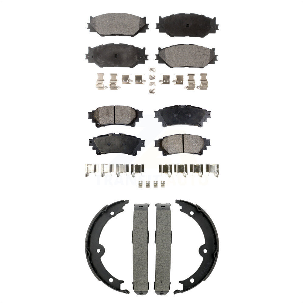 Transit Auto - KFN-100914 - Front and Rear Disc Brake Pad Kits